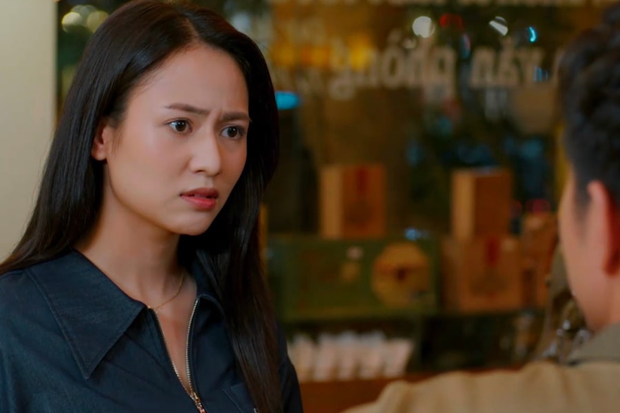 Gió ngang khoảng trời xanh tập 43: Sự thật hé lộ, Mỹ Anh mủi lòng