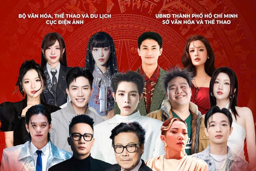 Lễ khai mạc LHP Việt Nam XXIV: Trực tiếp trên kênh VTV2