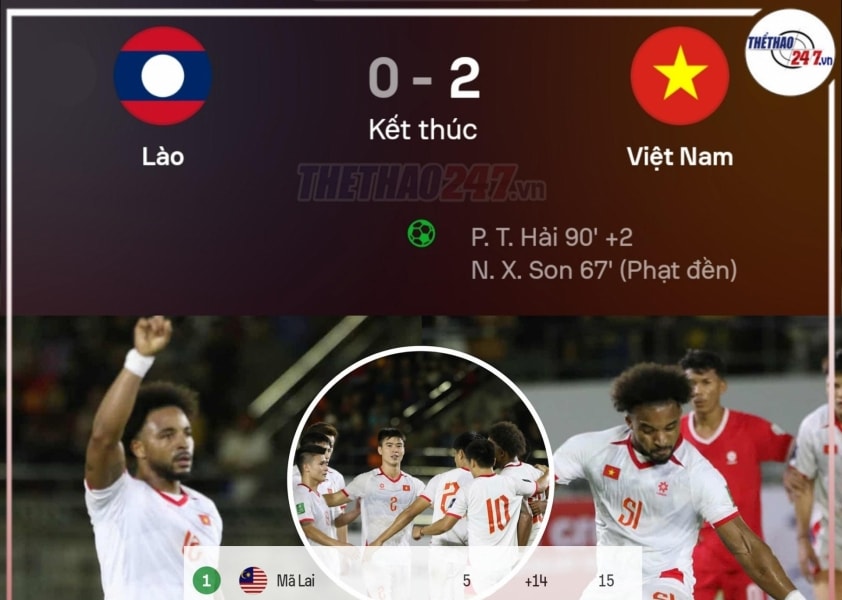 Việt Nam có thể đá penalty với Malaysia nếu thắng 4-0