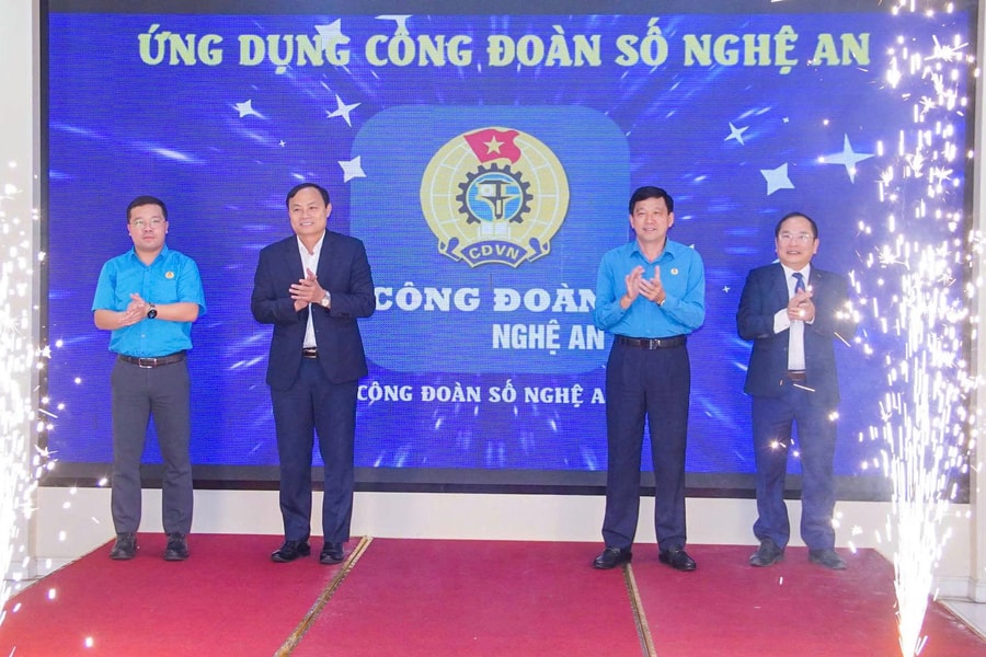 Ra mắt ứng dụng Công đoàn số Nghệ An