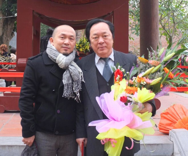 Quốc Trung tưởng nhớ người cha: NSND, Giáo sư Trung Kiên