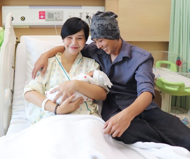 Người mẫu Lê Thu Trang sinh con gái đầu lòng sau 4 tháng kết hôn