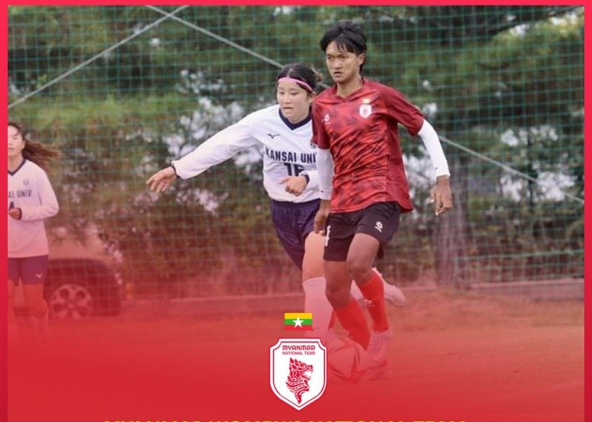 ĐT nữ Myanmar bất bại tại Nhật trước SEA Games 33
