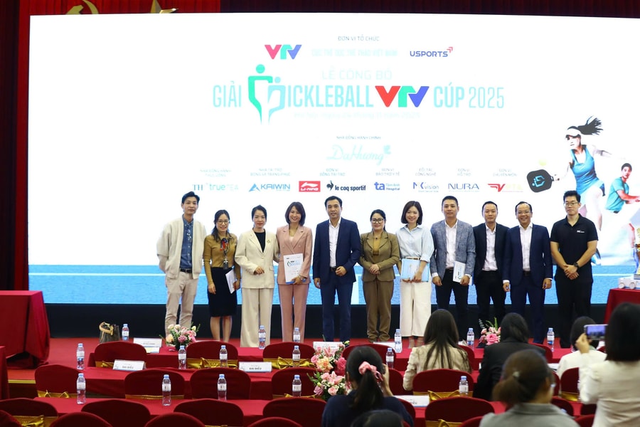 Giải Pickleball VTV Cúp 2025: Tranh tài và gây quỹ cho miền Trung