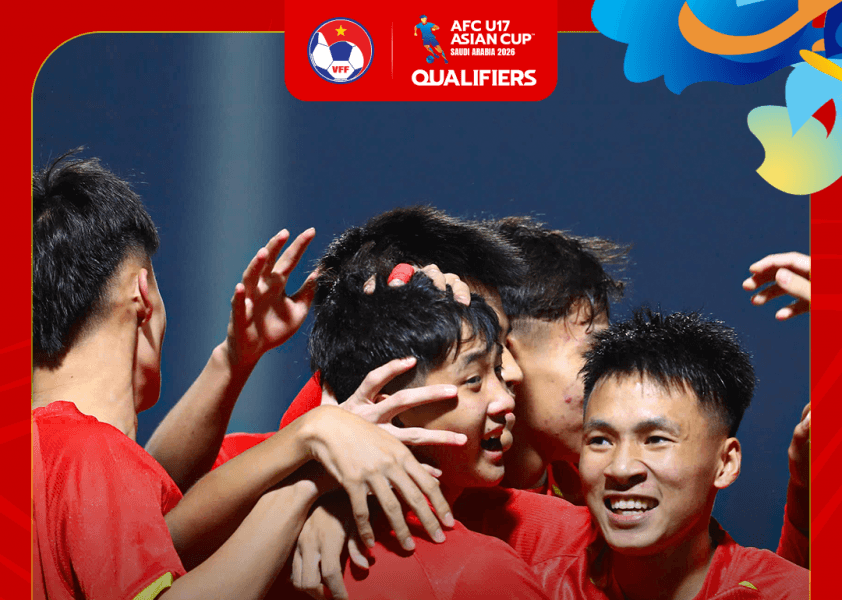 U17 Việt Nam thắng 14-0 U17 Quần đảo Bắc Mariana, dẫn đầu