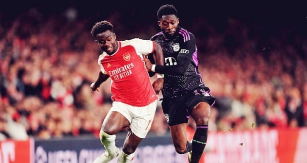 5 trận cầu đinh Champions League: Arsenal vs Bayern