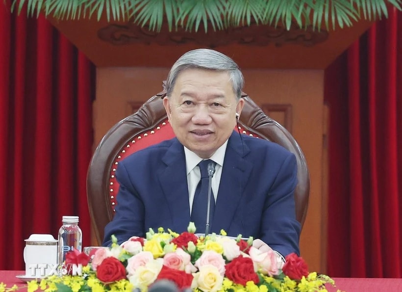 Tổng Bí thư Tô Lâm sẽ thăm cấp Nhà nước, dự Lễ kỷ niệm 50 năm ngày Quốc khánh Lào