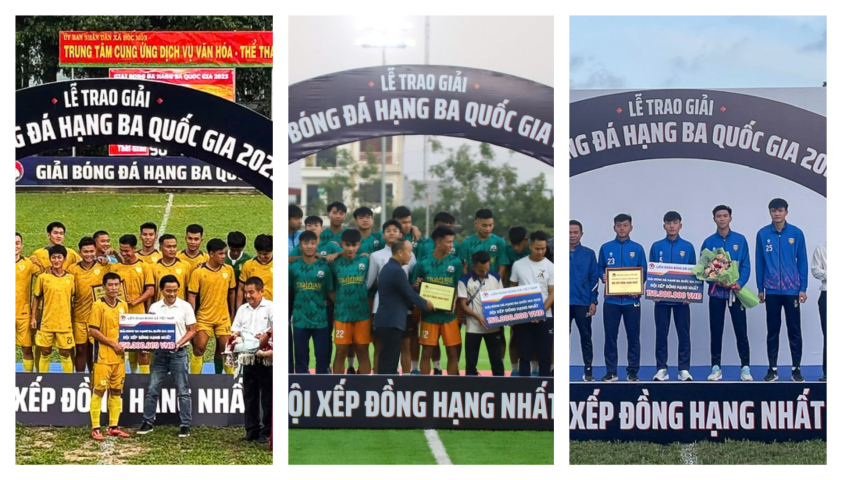 Chủ tịch VFF chúc mừng 3 CLB đồng hạng Nhất hạng Ba