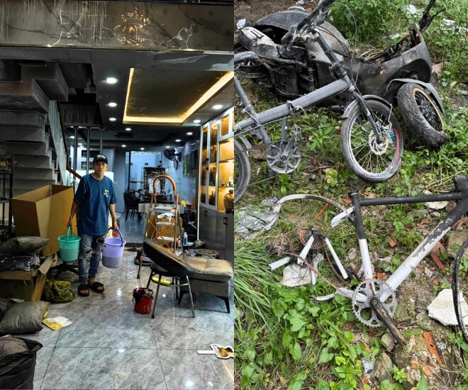 Nhà 4 tầng của ca sĩ Phạm Trưởng bị cháy, thiệt hại tài sản nặng