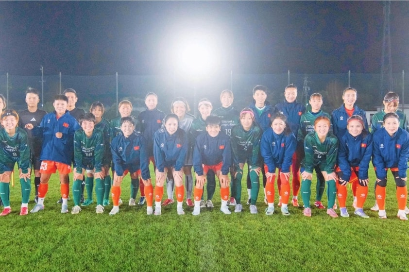 Tuyển nữ Việt Nam thua 1-2 trước Shizuoka Sangyo trong giao hữu