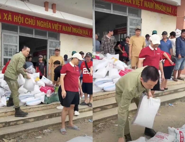Tuấn Hưng đến Đắk Lắk hỗ trợ bà con sau 2 tuần tang lễ mẹ