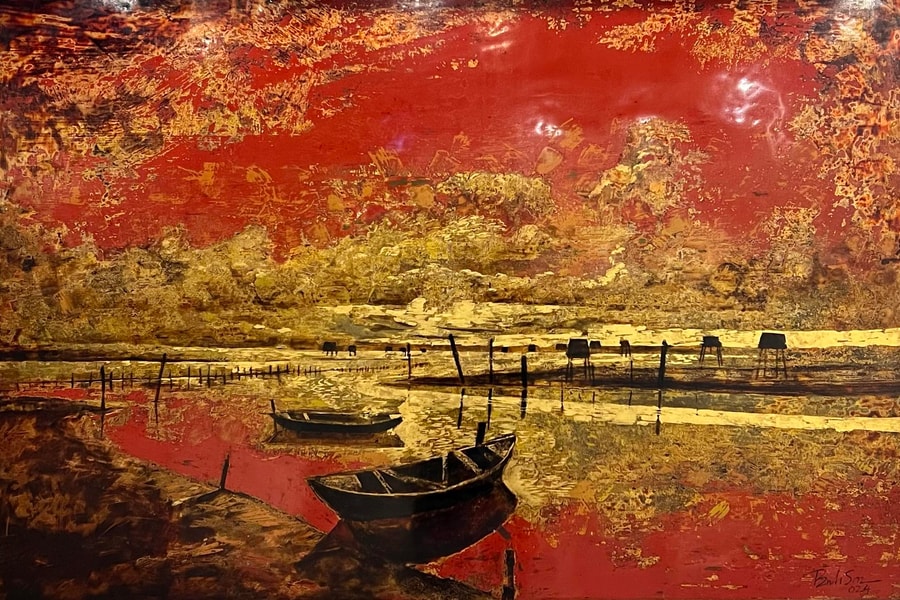 Họa sĩ Nguyễn Bỉnh Sơn: Định vị con đường sáng tạo với sơn mài