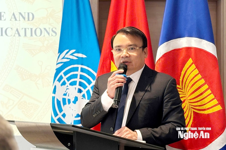 Đoàn công tác tỉnh Nghệ An dự tọa đàm quốc tế về tài chính xanh và nông nghiệp bền vững tại Thụy Sĩ