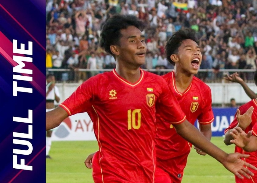 U17 Myanmar toàn thắng, chạm vé VCK U17 châu Á 2026