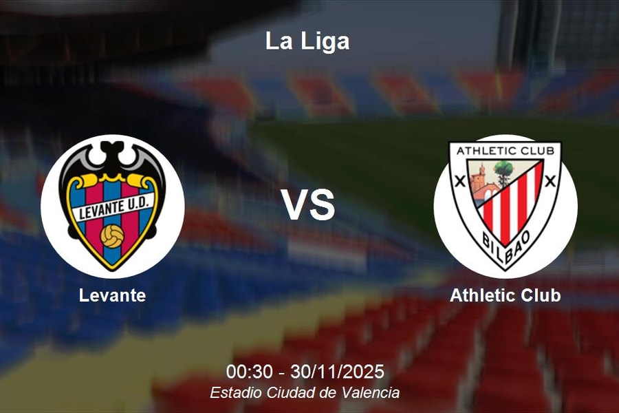 Nhận định Levante vs Athletic Club - La Liga