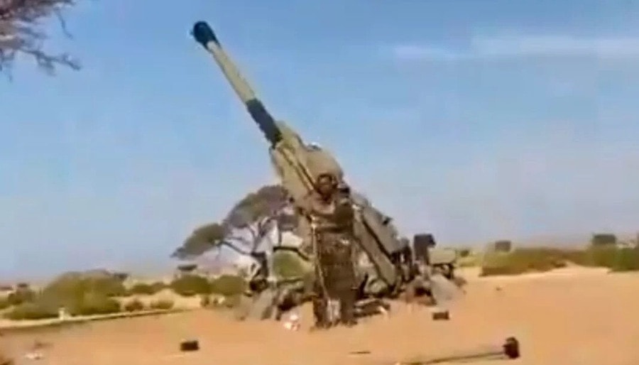 Lựu pháo AH4 155 mm của Trung Quốc xuất hiện ở Yemen