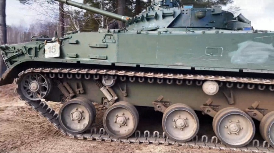 Rostec bàn giao BMP-3 với giáp mới và hệ chế áp drone