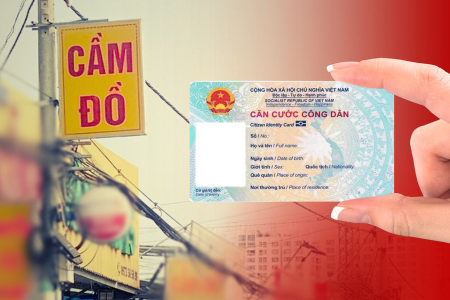 Từ 15/12/2025 cầm cố thẻ căn cước bị phạt 10 triệu đồng?