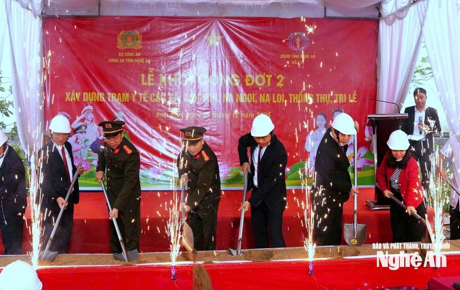 Khởi công đợt 2 - xây dựng Trạm Y tế các xã miền Tây Nghệ An