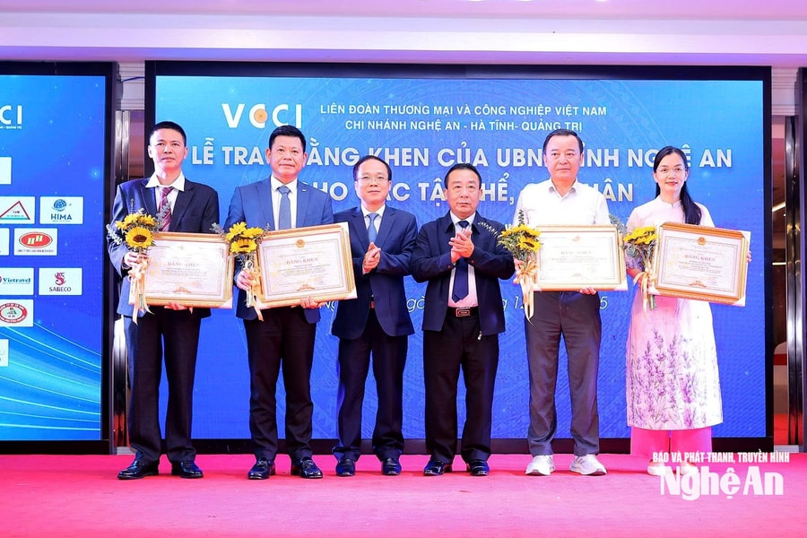 VCCI Chi nhánh Nghệ An - Hà Tĩnh - Quảng Trị tổ chức Hội nghị tổng kết công tác hỗ trợ doanh nghiệp