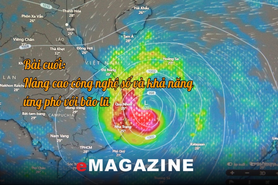 Lũ lụt lịch sử và lời cảnh tỉnh của thiên nhiên: Bài cuối: Nâng cao công nghệ số và khả năng ứng phó với bão lũ