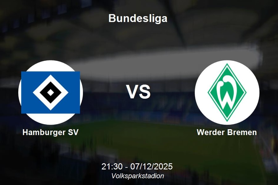 Nhận định Hamburger SV vs Werder Bremen - Bundesliga