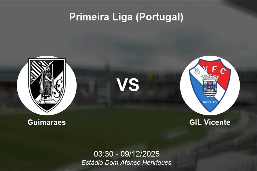 Nhận định Guimaraes vs GIL Vicente - Primeira Liga