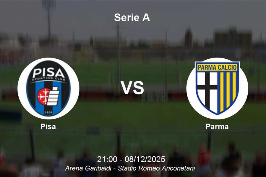 Nhận định Pisa vs Parma - Serie A: Cuộc chiến ở nhóm cuối bảng