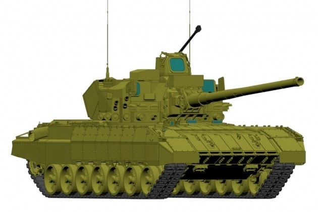 Cấu tạo T-95 Object 195: pháo 152 mm, tháp không người