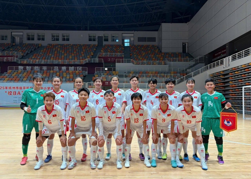 Futsal nữ Việt Nam công bố 14 cầu thủ dự SEA Games 33
