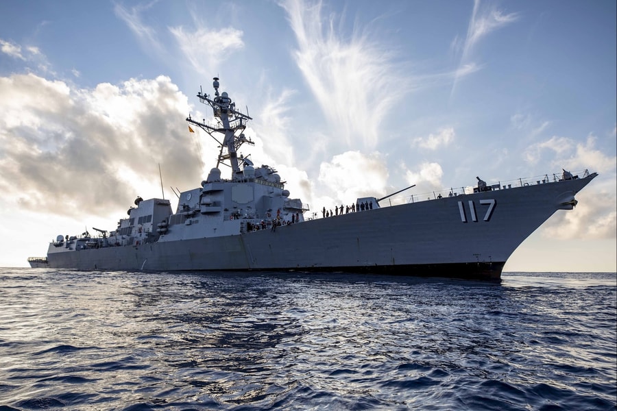 USS Paul Ignatius bắn thật Mk 45, kiểm tra hỏa lực giá rẻ