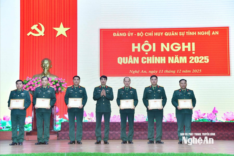 Bộ CHQS tỉnh tổ chức hội nghị quân chính năm 2025