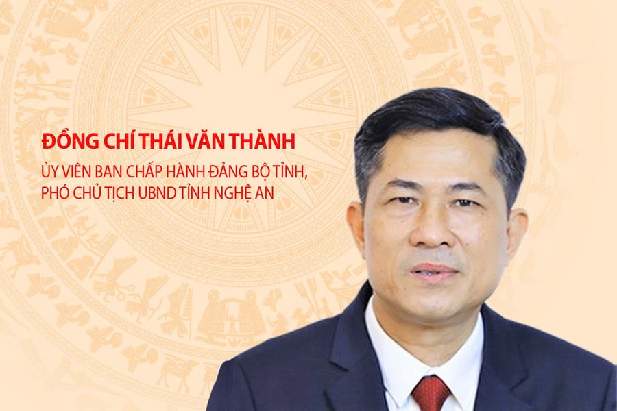 Infographic: Chân dung đồng chí Thái Văn Thành - tân Phó Chủ tịch UBND tỉnh Nghệ An