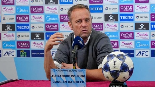 Công an Hà Nội thua 0-1 Tai Po, HLV Polking vẫn hài lòng