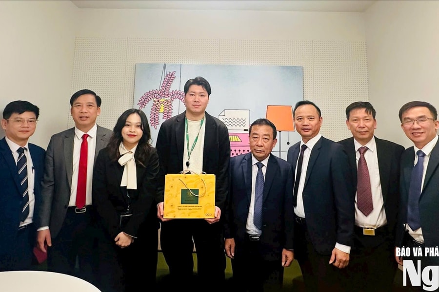 Phó Chủ tịch UBND tỉnh Nguyễn Văn Đệ làm việc với doanh nghiệp Nhật Bản về nông nghiệp xanh