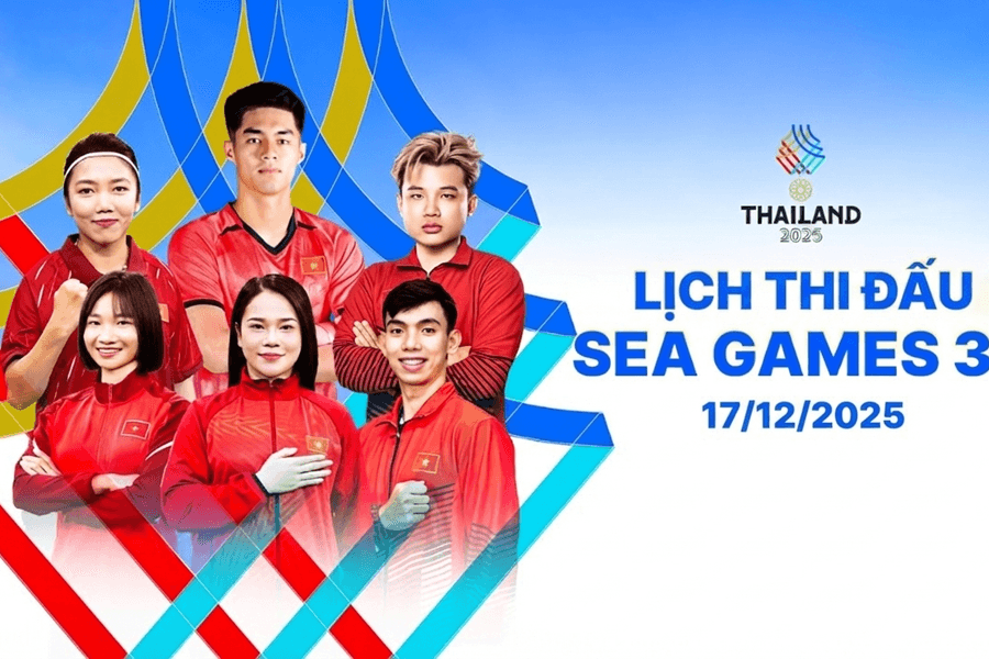 VTV5 trực tiếp lịch thi đấu SEA Games 33 ngày 17/12/2025
