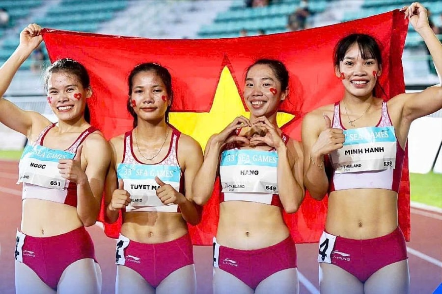 Vận động viên Nghệ An đầu tiên giành huy chương Vàng SEA Games 33