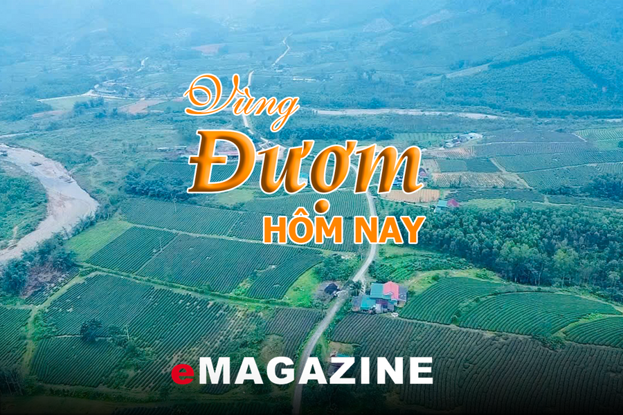 Vùng Đượm hôm nay