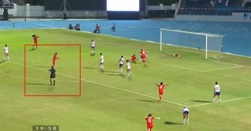 Nữ Việt Nam mất vàng SEA Games 33 vì bàn thắng bị từ chối