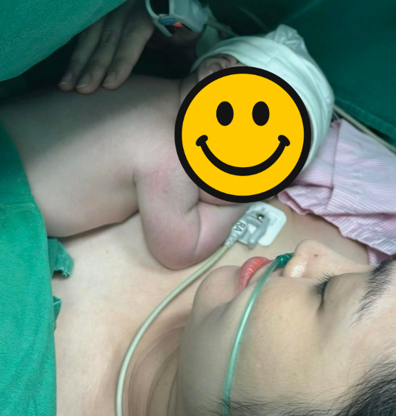 Diễn viên Đức Hiếu và MC Thùy Linh đón con gái đầu lòng