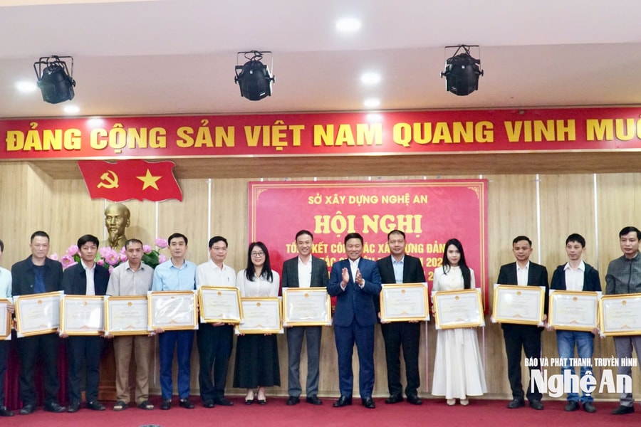 Ngành Xây dựng Nghệ An: Hoàn thành xuất sắc nhiều chỉ tiêu quan trọng năm 2025