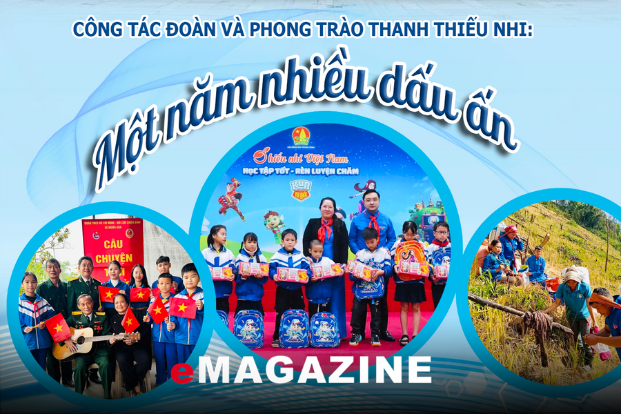 Công tác Đoàn và phong trào thanh thiếu nhi: Một năm nhiều dấu ấn