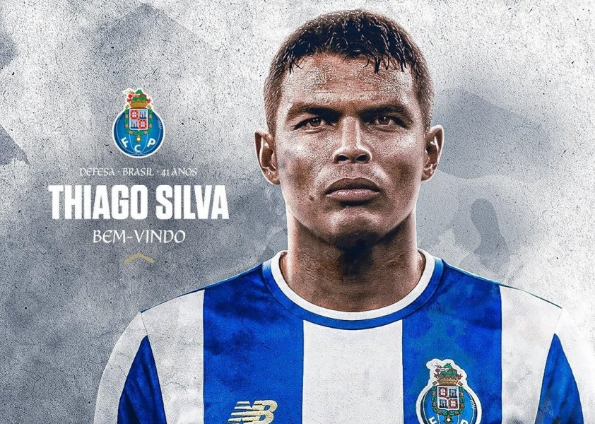 Thiago Silva chính thức gia nhập FC Porto ở tuổi 41