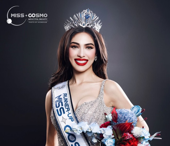 Á hậu Miss Cosmo Chelsea Fernandez trực tiếp làm rõ tin đồn