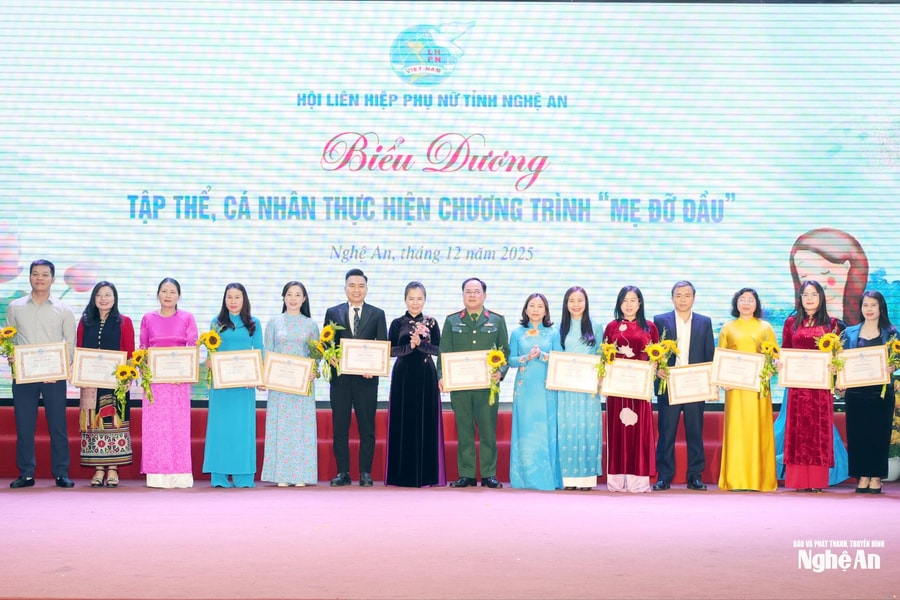 Hơn 2.800 trẻ mồ côi Nghệ An được hỗ trợ tại chương trình 'Mẹ đỡ đầu'