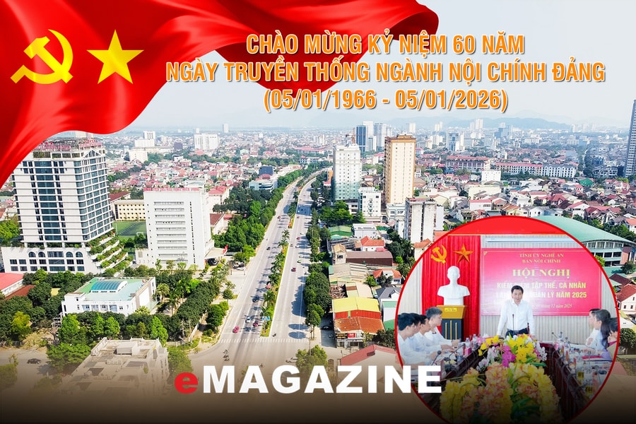 Kỷ niệm 60 năm Ngày truyền thống ngành Nội chính Đảng (05/01/1966 - 05/01/2026): Phát huy vai trò tham mưu chiến lược của ngành Nội chính Đảng trong giai đoạn mới