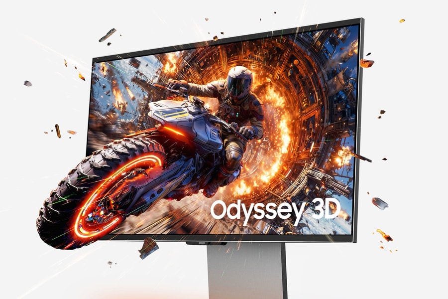 Samsung Odyssey G90XH: Giải mã màn hình 6K OLED 3D không kính
