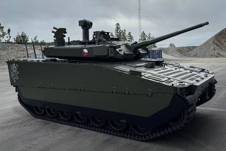 Cộng hòa Séc sản xuất 20 xe chiến đấu bộ binh CV90 mỗi tháng