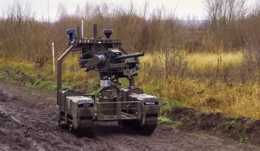 Ukraine đưa robot chiến đấu mặt đất vũ trang vào biên chế