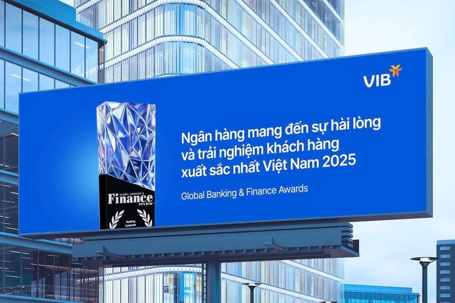 VIB nhận giải thưởng quốc tế về trải nghiệm khách hàng năm 2025